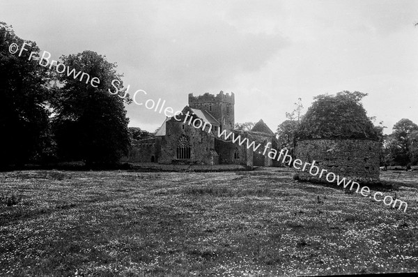 KILCOOLEY ABBEY FROM N.E. SHOWING COLUMBARIUM